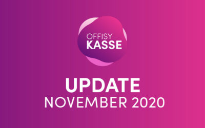 Update offisyKASSE November 2020