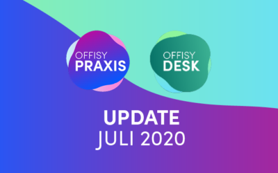 Update Juli 2020 offisyDESK & offisyPRAXIS